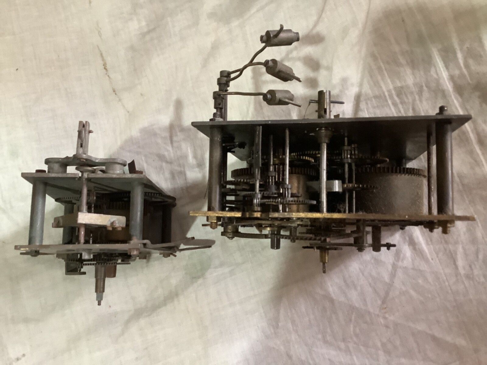 Two clock movements eBay