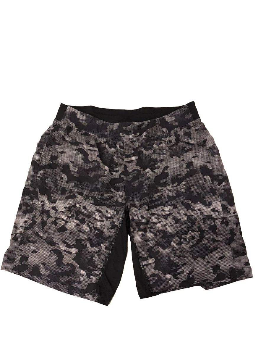 Lululemon mens camo best sale shorts