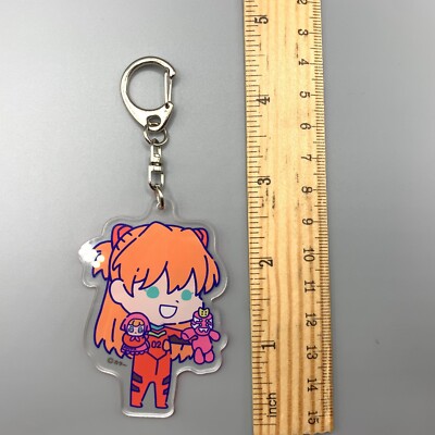 EVANGELION CODE:0101 キーホルダー　アスカ Asuka Langley Soryu Evangelion Acrylic Keychain Anime Japan zz449