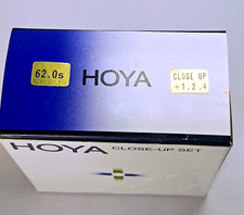 Hoya 62mm Close-Up Lens Set 1 2 4 Glass Lens Filter Japan 62 mm E62 E-62 New