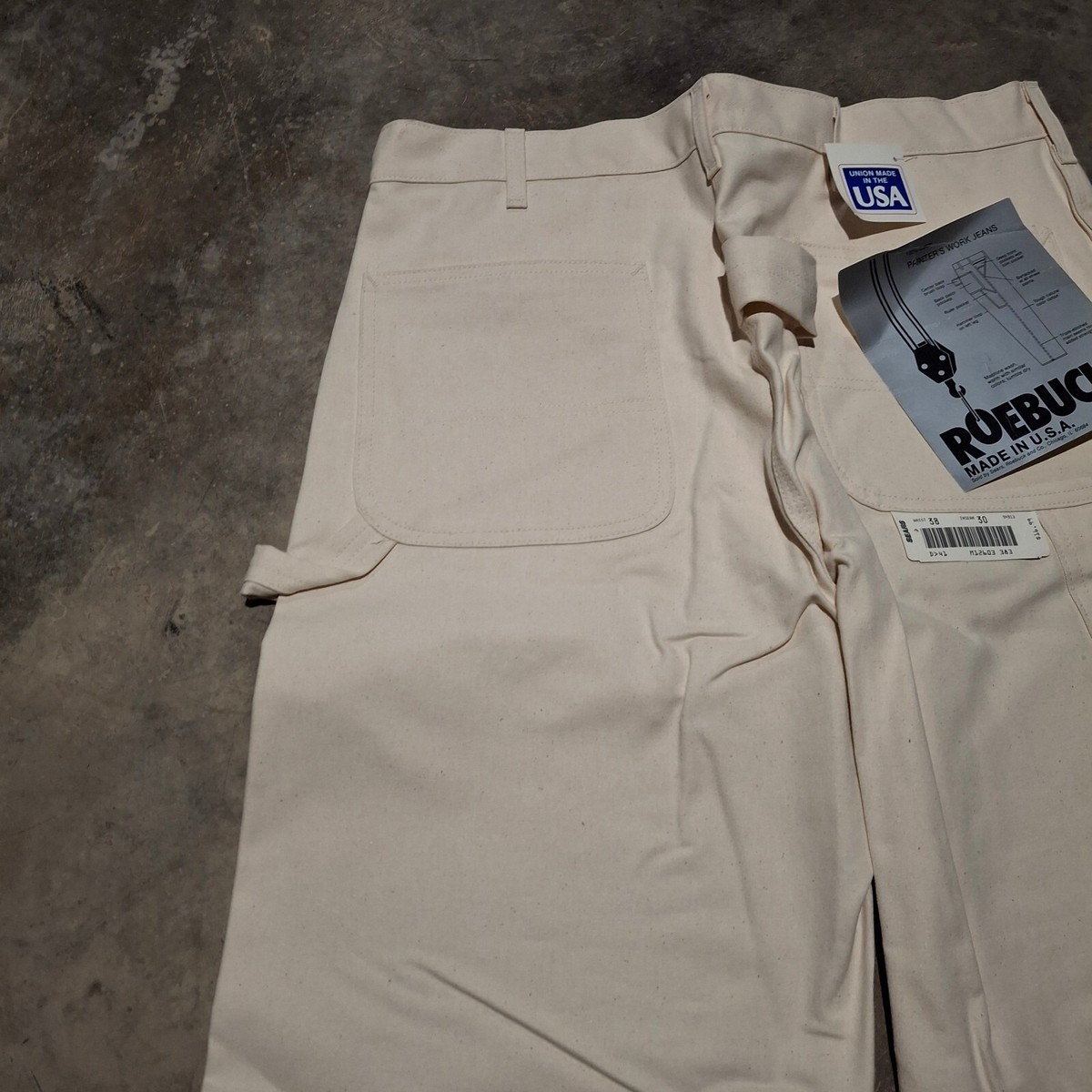 SEARS ホワイト ワークパンツ　　80年代くらい CATEGORY ワークパンツ | cozy vintage