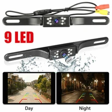Rear View Car Back Up Camera License Plate For Pioneer Stereo Proof Night Vision