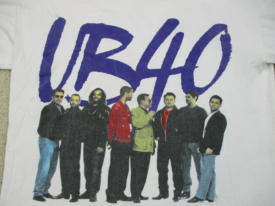UB40 band Concert Tour Men T-shirt White Cotton All Sizes S-5Xl