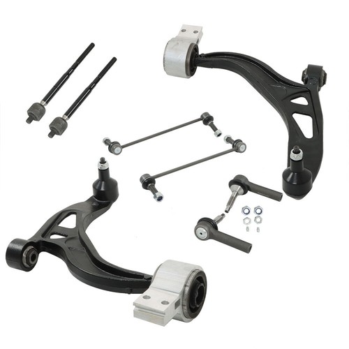 LABLT Front Lower Control Arms Sway Bars Tie Rods For 2013-2017 Ford Taurus Flex