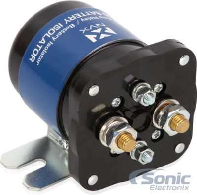 NVX BIR500 500-Amp Battery Isolator and Relay (700-Amp Surge)