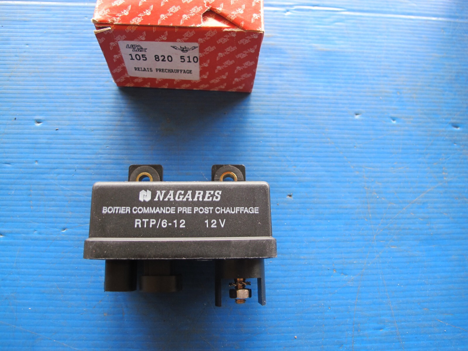 Relais de préchauffage bougie Volvo S40 V40 diesel Nagares Lum Lux