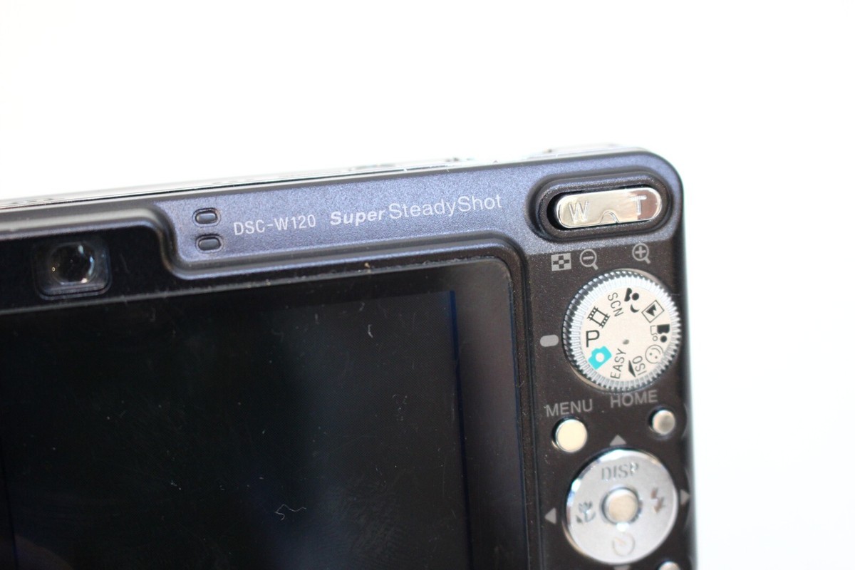 SONY Cyber-shot DSC-W120 7.2MP 4x Optical Zoom Compact