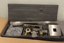 NK0855 Floor Mounted Tub Filler Free Standing Brushed Nickel NEW WITH SCUFFS