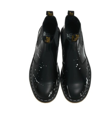 Neighborhood X Dr Martens2976 Splatter Chelsea Boots | eBay