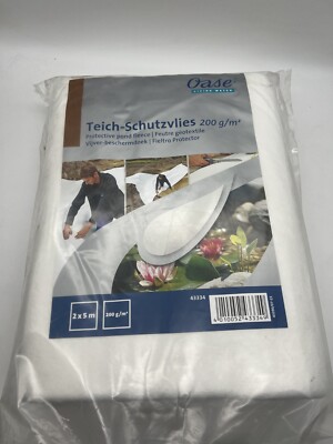 Oase Teich-Schutzvlies 200 g/qm 2 x 5 Meter Vlies
