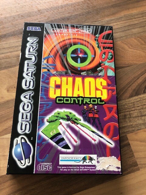 Sega Saturn:            CHAOS CONTROL                PAL EUR