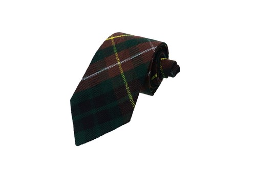 Men's Scottish Neck Ties For Kilt Various Clan Tartan Acrylic Wool Necktie AAR - Picture 25 of 121