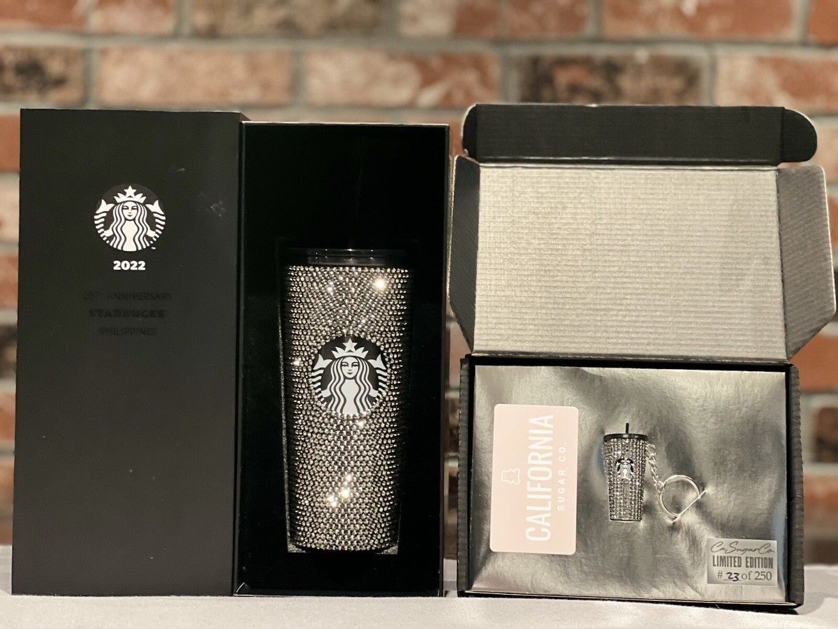 Starbucks Black Rhinestone Philippines 25th Anniversary | eBay