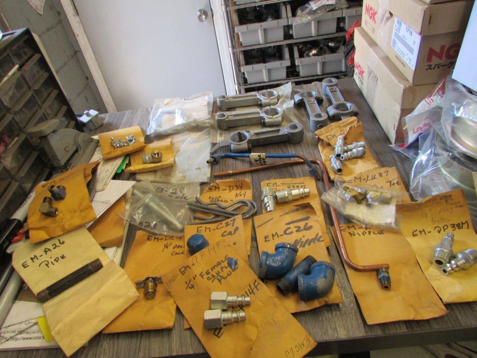 EMGLO AIR COMPRESSOR PARTS LOT OEM NOS eBay