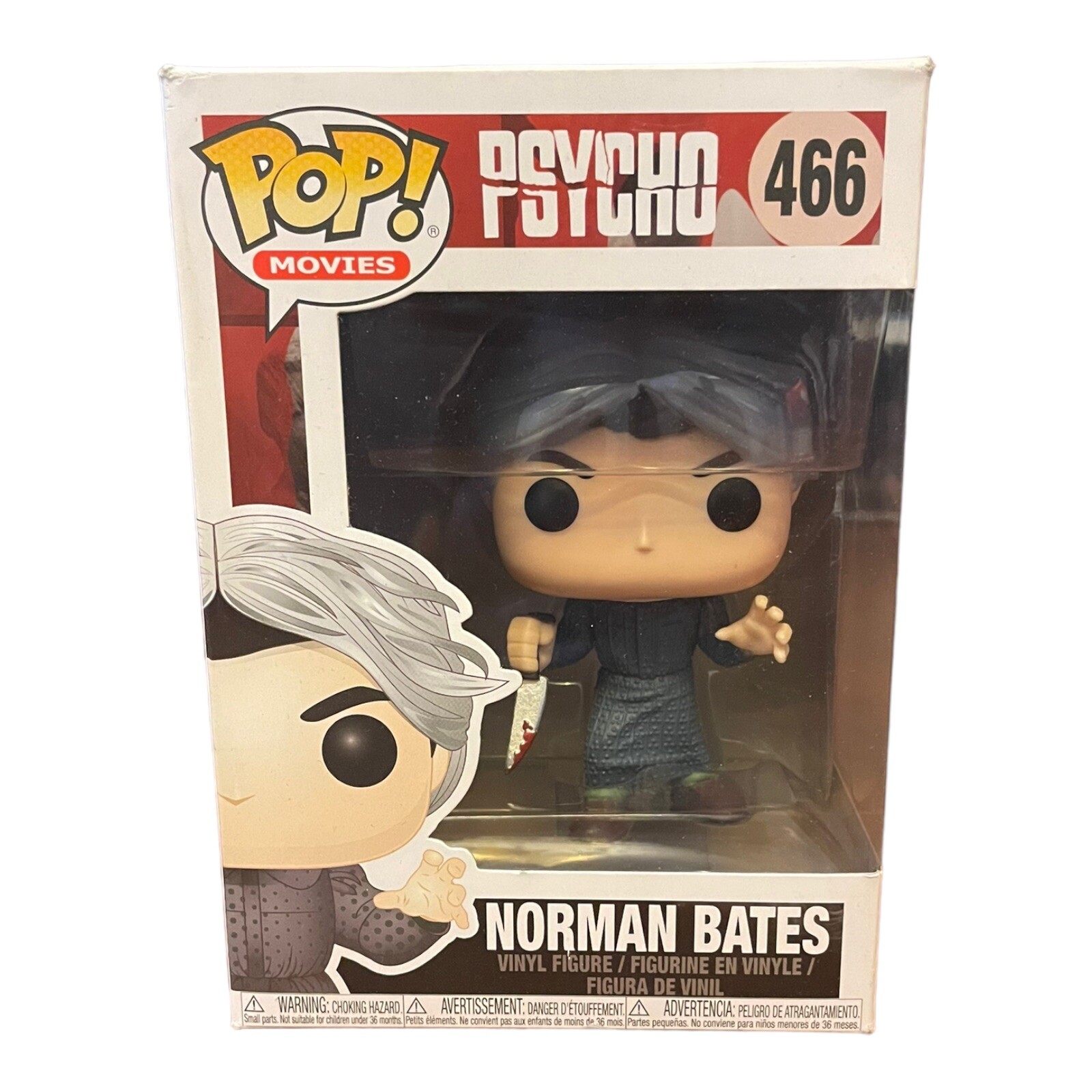 Sale Psycho Norman Bates Funko Pop Vinyl #466 - A Classic American Icon In Pop Form