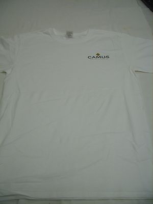 CAMUS COGNAC - FRANCE - ''MAISON FAMILIALE DEPUIS 1863'' PROMO MEN'S T-SHIRT MED.
