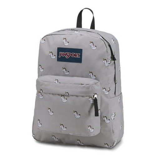 Jansport Superbreak Rucksack Einhorn grau - Bild 3 von 4