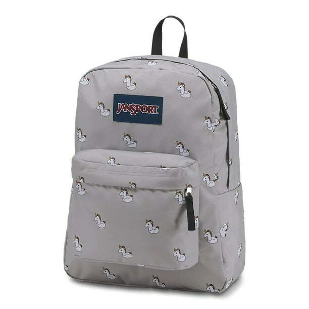 Mochila Jansport Superbreak gris unicornio Foto 3 de 4