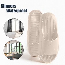 Unisex Comfort Slide Sandals Bathroom Beach Slip On Soft Slippers Anti Slip NIB