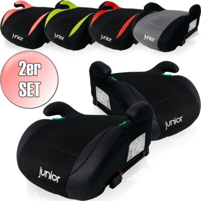 2er SET PETEX Kinder ISOFIX Sitzerhöhung Autokindersitz Kinder Auto Sitz R129