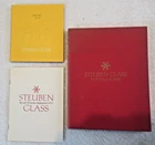 Steuben Glass Catalogs Spring 1973, Christmas 1973, Christmas 1973 Supplement