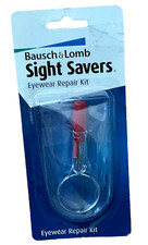 Sight Saver Eye Glasses Repair Kit w/ Magnifier, Screws, Screwdriver & Case