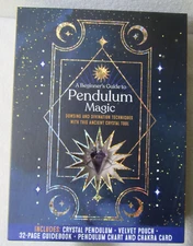 Pendulum Magic Kit : Dowsing Divination Techniques w/ This Ancient Crystal ...