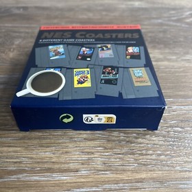 Nintendo NES Classic Video Game Cartridge Coasters 2017 Super Mario Donkey Kong