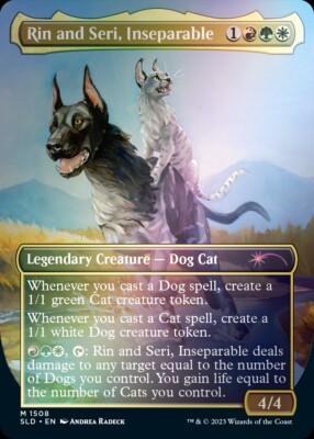 Secret Lair Drop - Raining Cats and Dogs Commander Deck