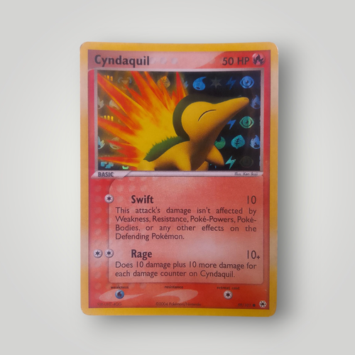 Cyndaquil 59/101 Holographic-Energy Rare NM+