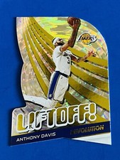 2020-21 Revolution Anthony Davis Lakers Die-cut Liftoff Fractal Insert Card #3