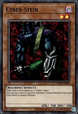 Cyber-Stein OTS Super Rare OP16-DE004 Yu-Gi-Oh!