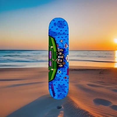 Pro Skateboard Degen Life Gambling Casino Poker Canadian Maple 8.125      