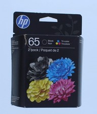 HP 65 Black Tri-Color 2 Pack Ink Cartridge