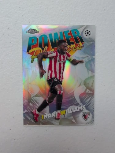 Inaki Williams Power Players PP-17 2025-26 Topps Chrome Uefa Club Competitions