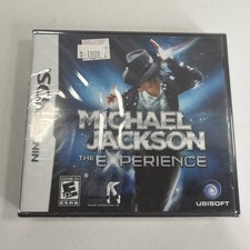 MICHAEL JACKSON THE EXPERIENCE FOR NINTENDO DS NEW FACTORY SEALED!