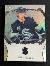 2021-22 Upper Deck Ice - Exquisite Collection Rookies Kole Lind #R-13 /299 (RC)