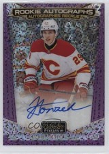 2024 O-Pee-Chee Platinum Rookie Violet Pixels 8/65 Samuel Honzek #R-SH Auto 16fy