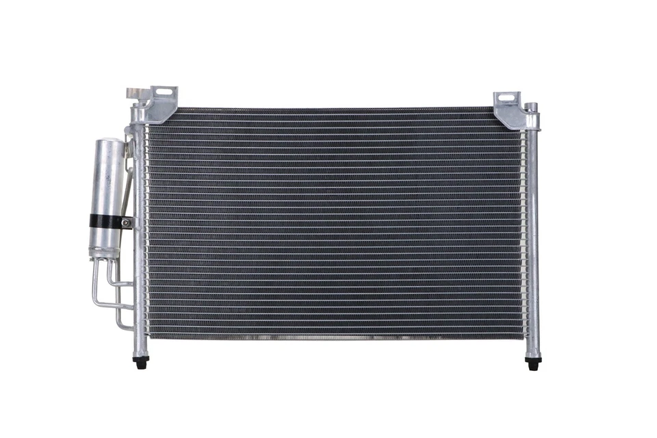 Condensador de CA con receptor secador y soporte para Mazda 2 2011 2012 2013 2014 1,5 L Foto 2 de 4