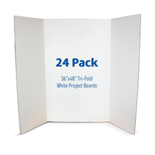 36  X 48  Project Boards for Presentations, Science Fair, School Projects, Event
