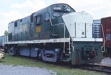 Little Rock & Western Alco C420 101 at Preston, Arkansas, July 6, 1991. Photogra