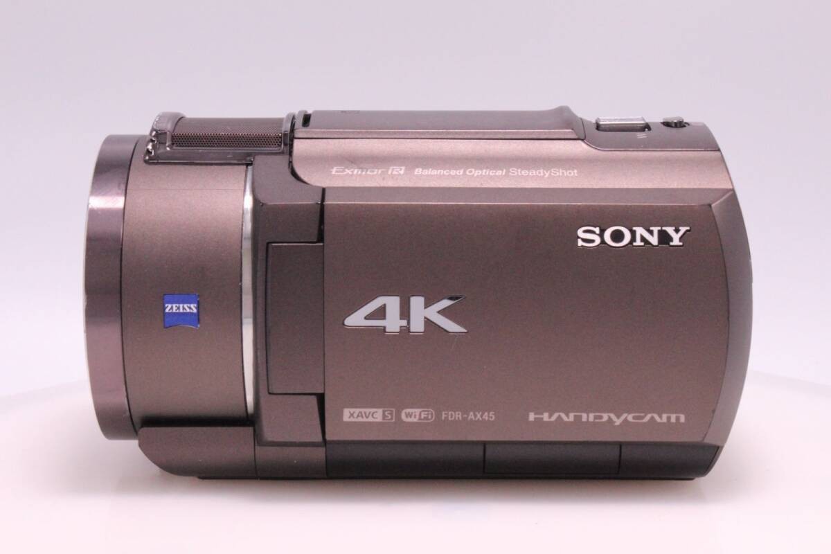 ⚠Chatsuchi　SONY HANDYCAM　FDR-AX45(TI) Sony 4K Camcorder Handycam FDR-AX45 Black 64GB internal
