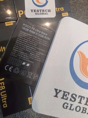 Genuine Xiaomi Poco F8 Ultra 512GB 16GB Black Global Version