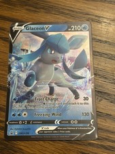 Pokemon Glaceon V SWSH196 Black Star Promo Ultra Rare Holo - NM