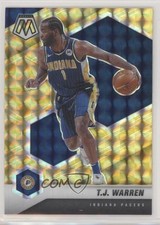 2020-21 Panini Mosaic Reactive Yellow Prizm TJ Warren #23 03rx