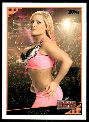 Natalya #8 2009 Topps WWE card