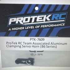 ProTek RC B6.4 & B7 Aluminum Clamping Servo Horn (25T-Futaba/Savox/ProTek). New
