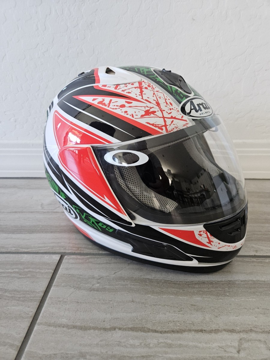 Arai ヘルメット RX-7 RR5 Nicky Hayden XS ARAI Corsair-X Nicky-7 Helmet Size SM & XL RARE Hayden Replica