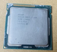 Intel Core i7-2600 CPU 4 cores Socket LGA1155 SR00B 3.4 GHz 3400 MHz Processor