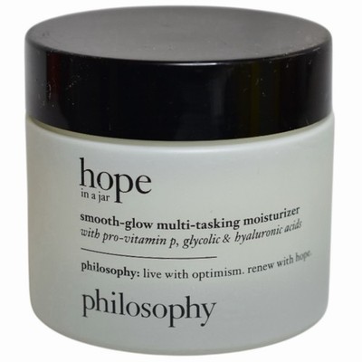 Philosophy Hope In A Jar Smooth -Glow Multi-Tasking Moisturizer 2oz NEW *READ*